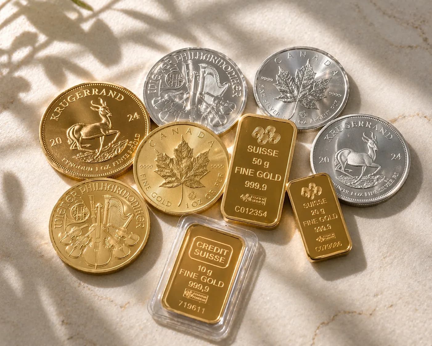 Gold- & Silbermünzen
